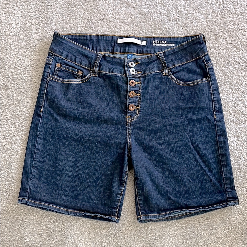 !it Helena High Rise Denim Women's Shorts. size:12. Gently Used.